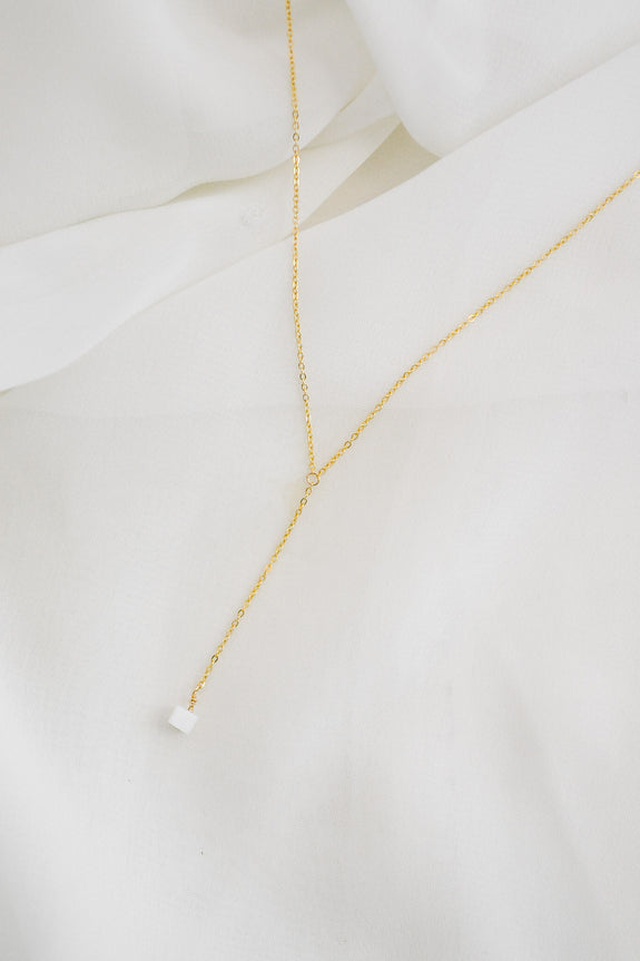 Shell Lariat Necklace