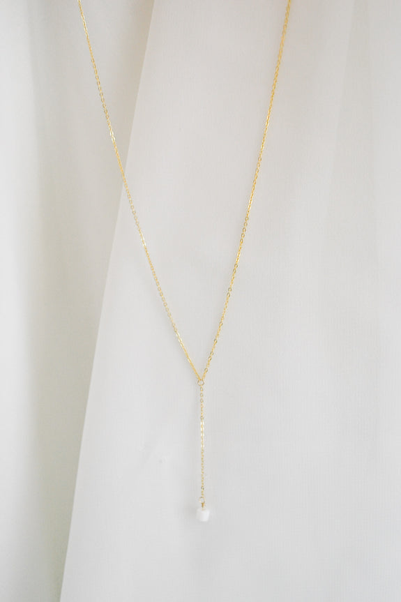 Shell Lariat Necklace