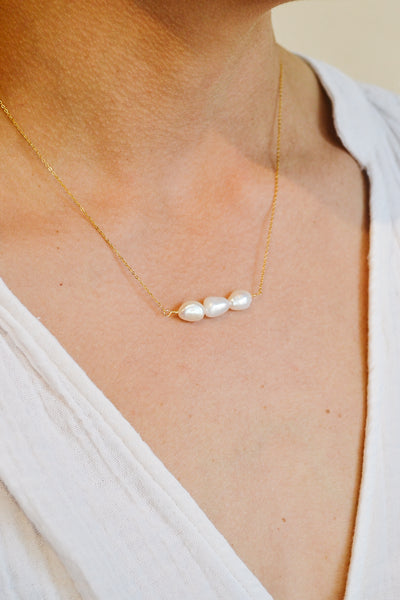 Pearl Trio Necklace