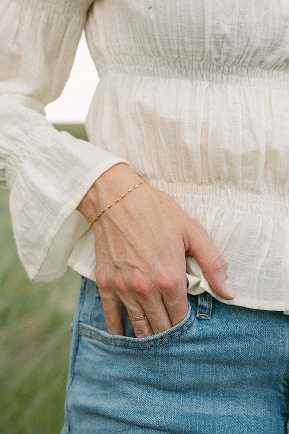 Tube Chain Bracelet