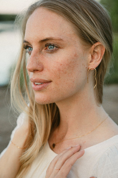 Abstract Arch Earrings