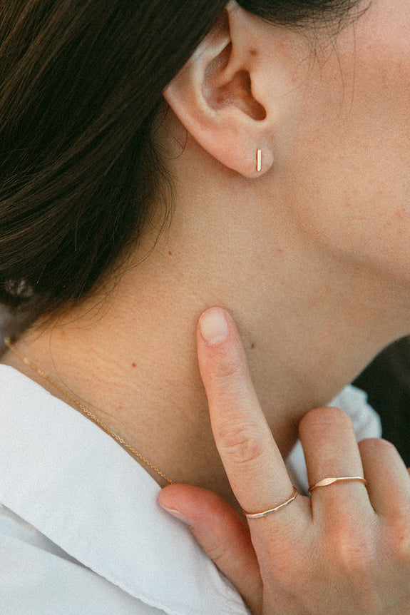 Mini Rectangle Bar Studs