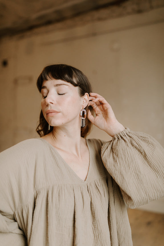 Eloise (Tortoise) Earrings