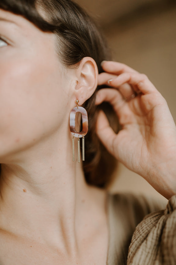 Eloise (Tortoise) Earrings