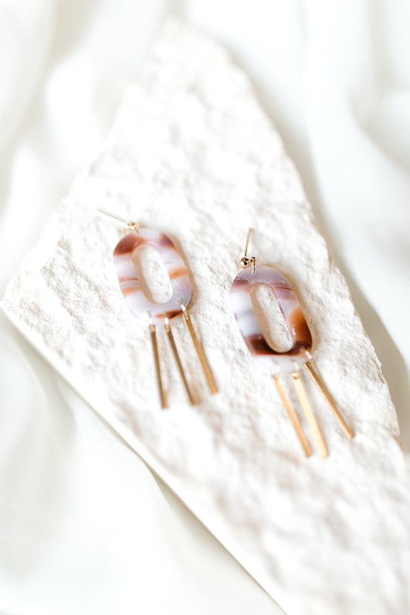 Eloise (Tortoise) Earrings