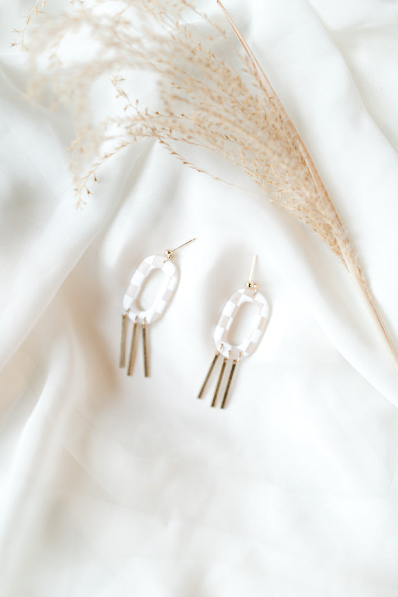 Eloise (Checkerboard) Earrings
