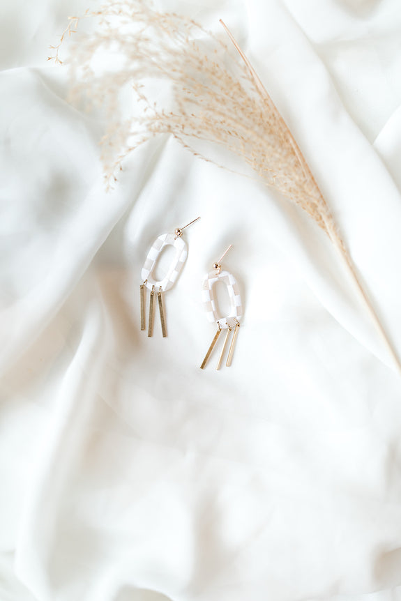 Eloise (Checkerboard) Earrings