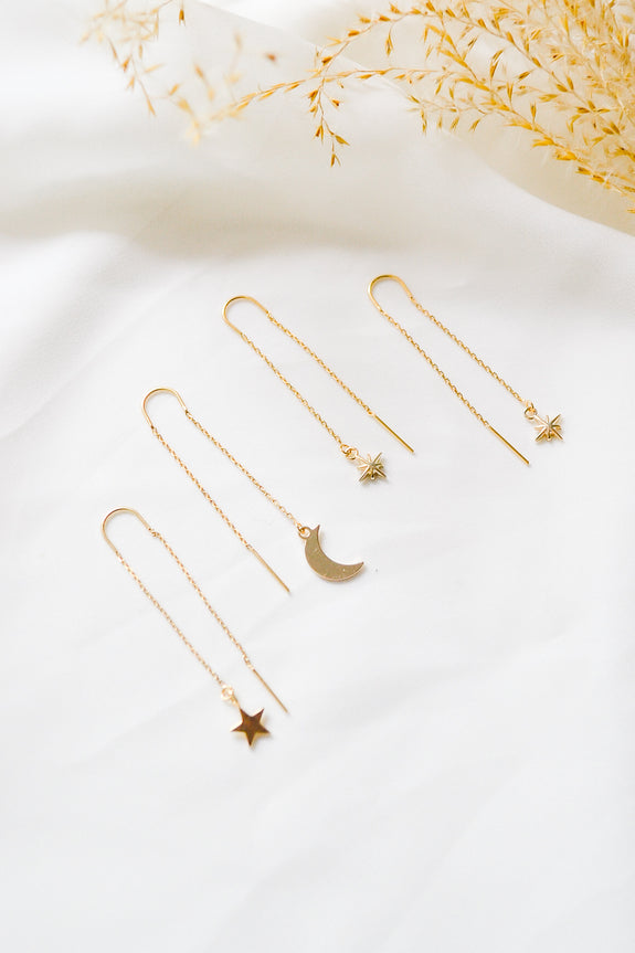 Starry Threader Earrings