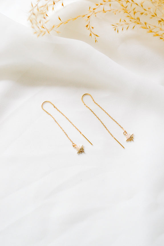 Starry Threader Earrings