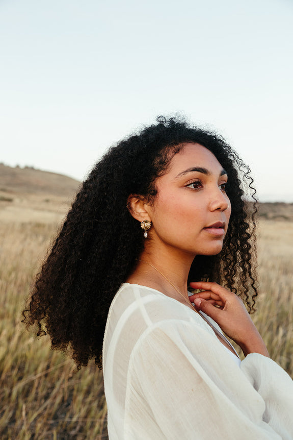 Maisie Freshwater Pearl Earrings