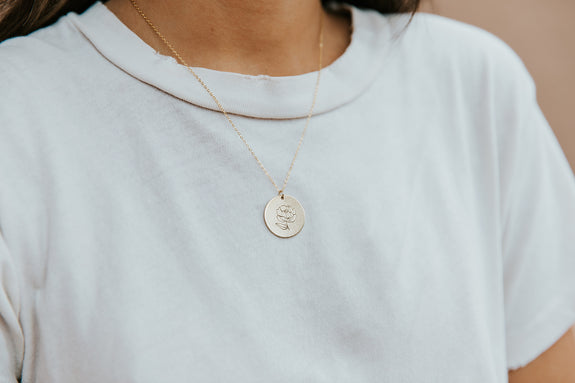 Peony Necklace