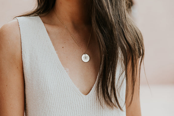 Rose of Sharon Necklace
