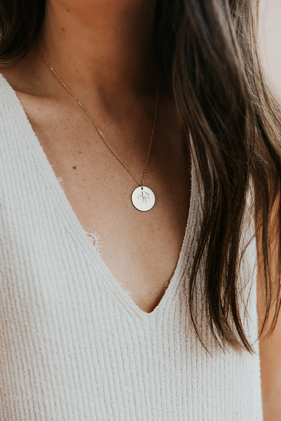 Rose of Sharon Necklace