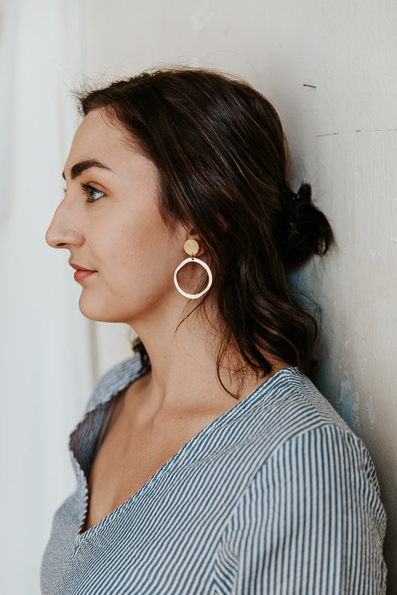 Cait Hoop Earrings