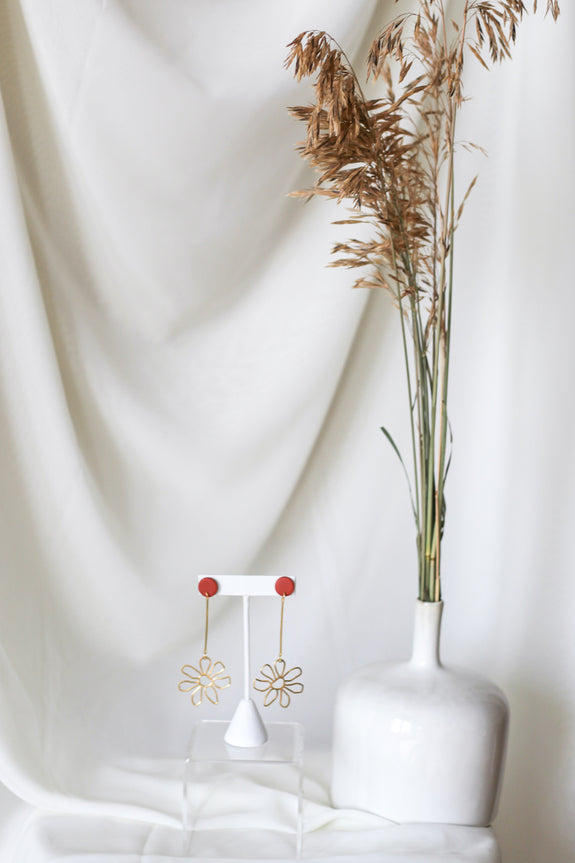 Flora Drop Earrings