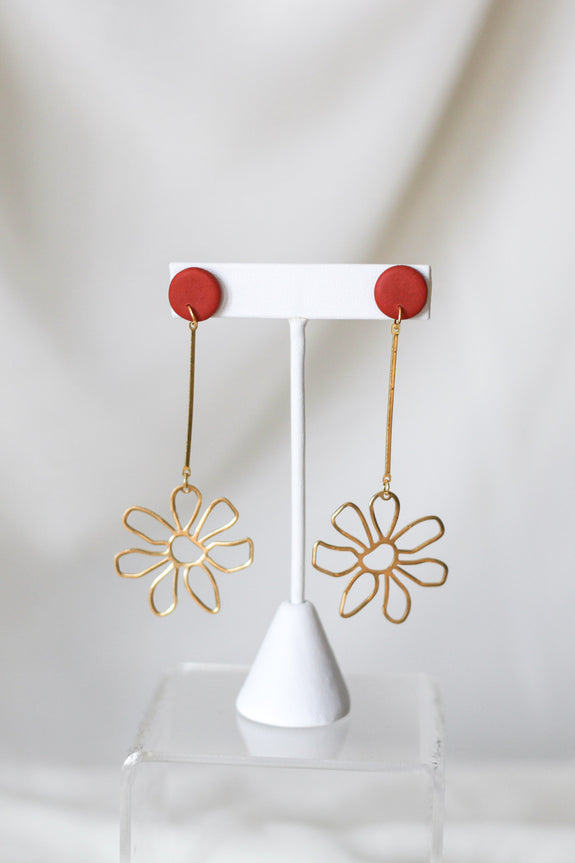 Flora Drop Earrings