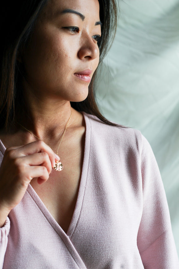 Rose Wax Seal Necklace