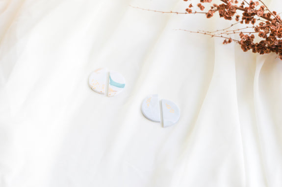 Half Moon Studs