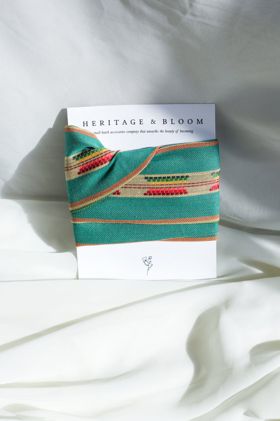Colorful Linen Headwrap