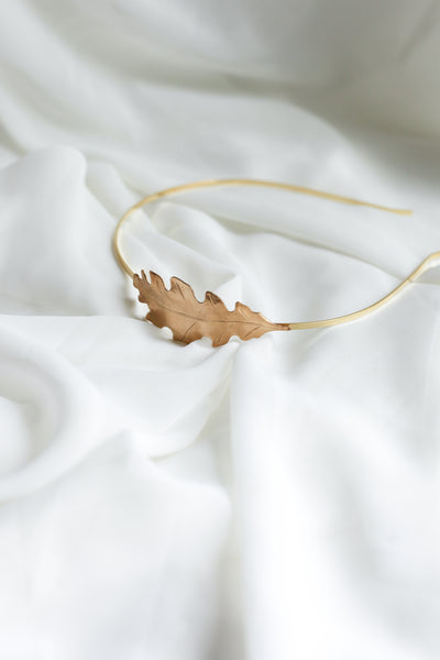 Blair: Oak Leaf Headband