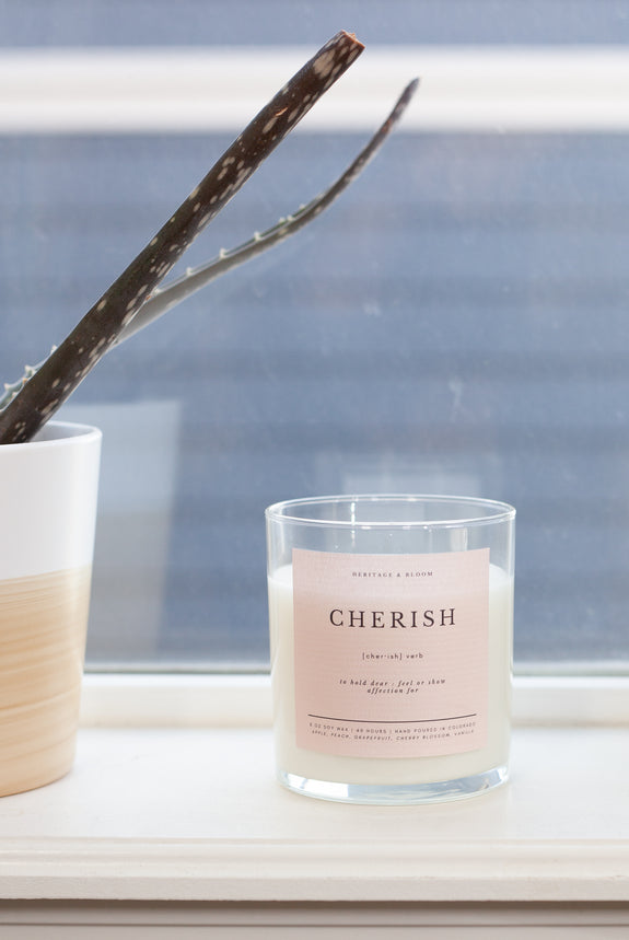 Cherish Candle | 8 oz