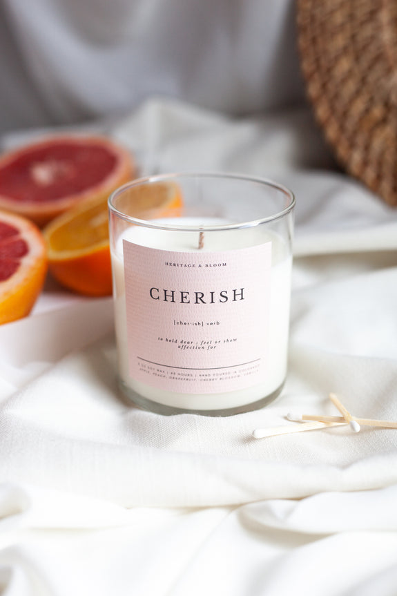 Cherish Candle | 8 oz