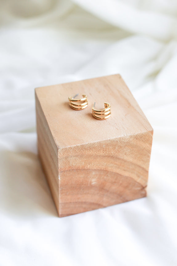 Annie Huggie Hoop Earrings