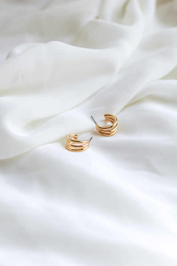 Annie Huggie Hoop Earrings