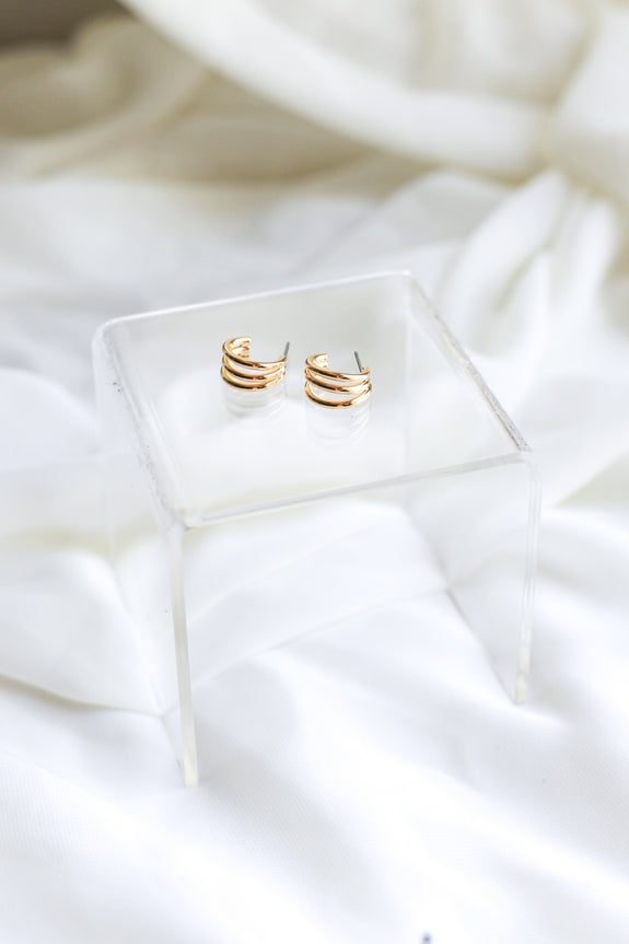 Annie Huggie Hoop Earrings