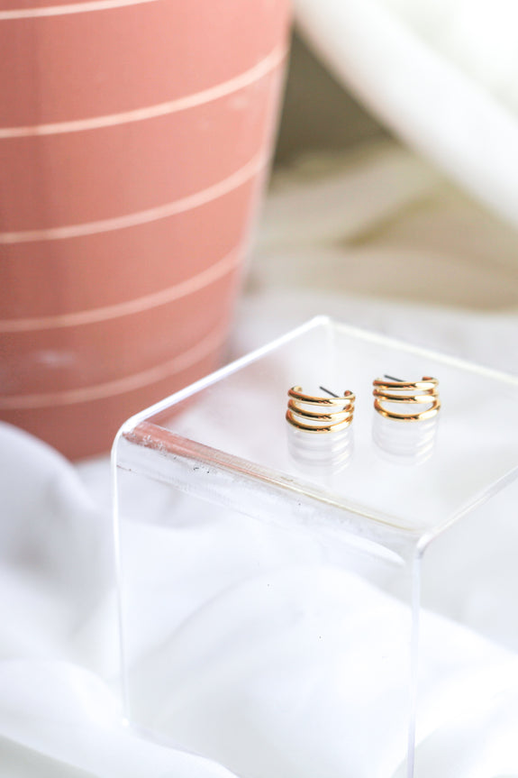 Annie Huggie Hoop Earrings