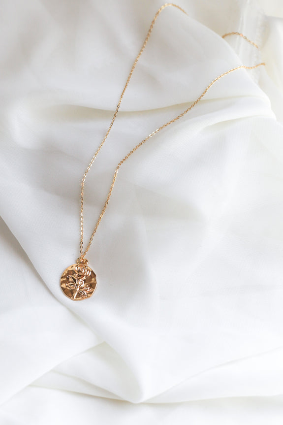 Rose Wax Seal Necklace