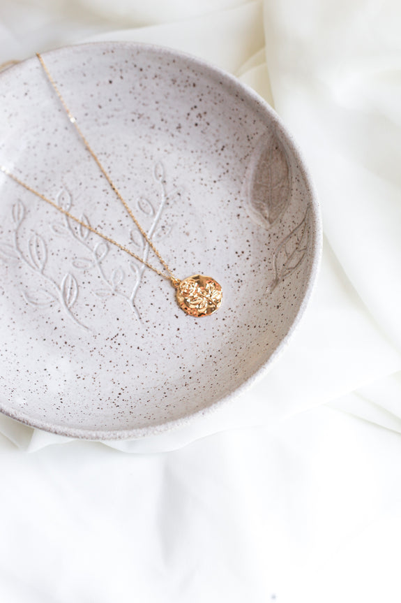 Rose Wax Seal Necklace