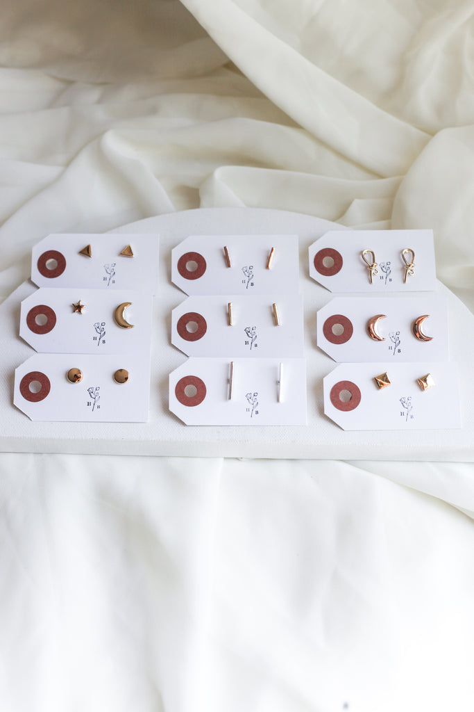 Minimal Metal Studs
