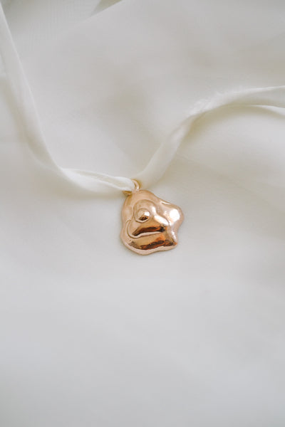Bronze Ripple Pendant