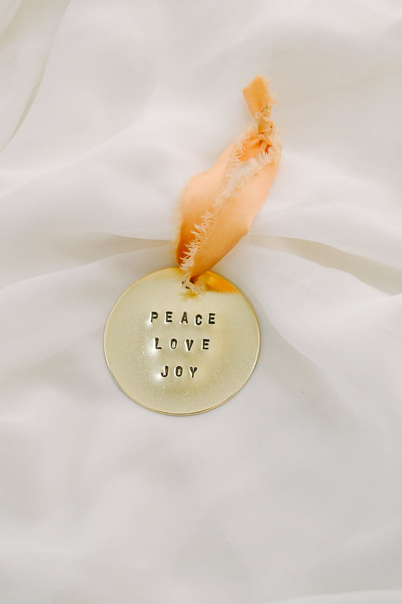 Custom Brass Ornament