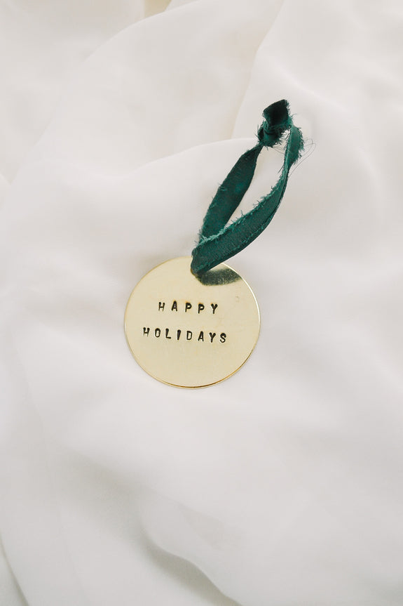 Custom Brass Ornament