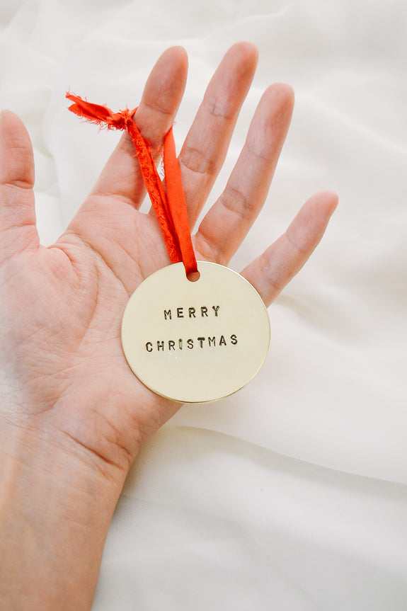 Custom Brass Ornament