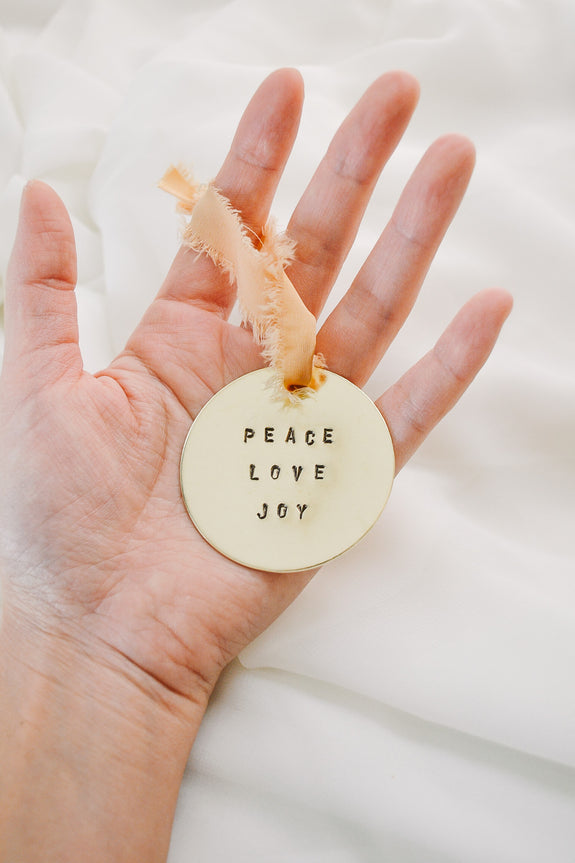 Custom Brass Ornament