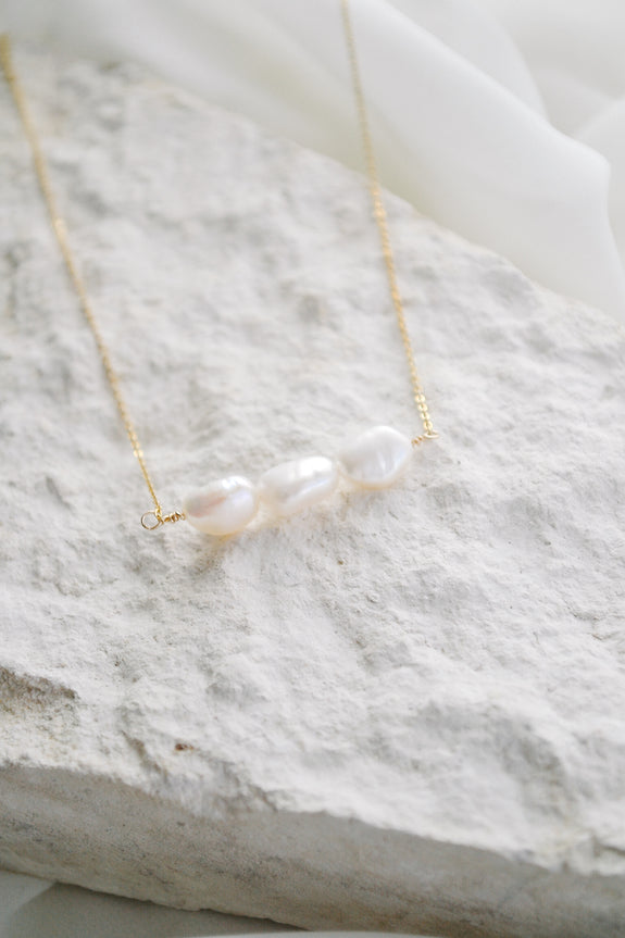 Pearl Trio Necklace