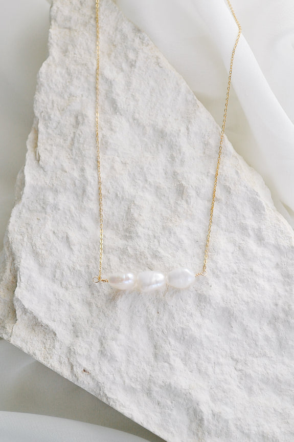 Pearl Trio Necklace