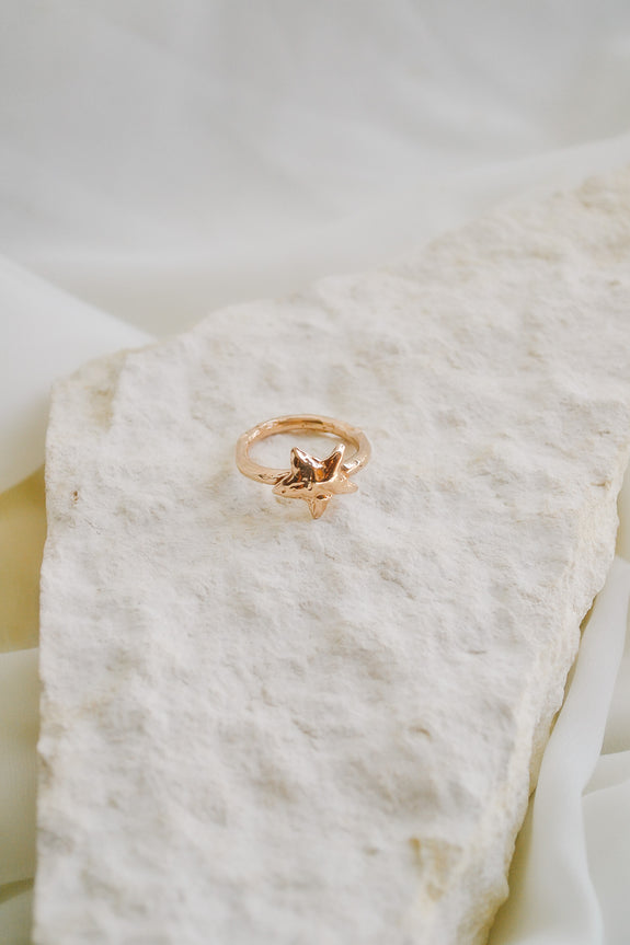 Bronze Star Ring - Size 8