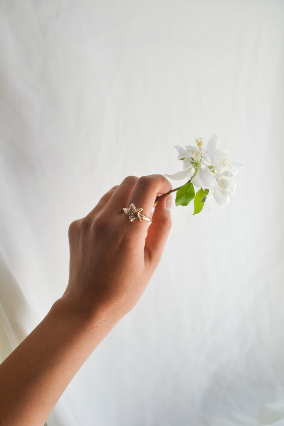 Bronze Star Ring - Size 8