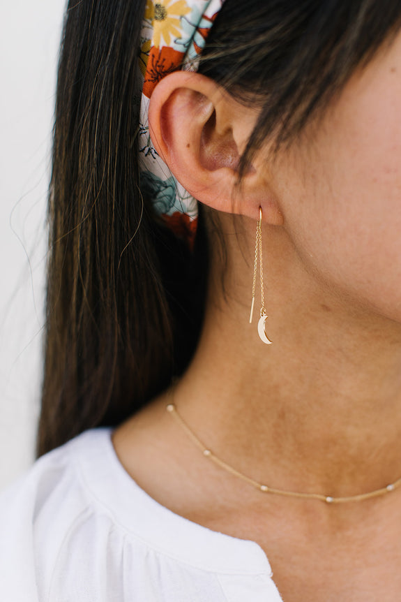 Starry Threader Earrings