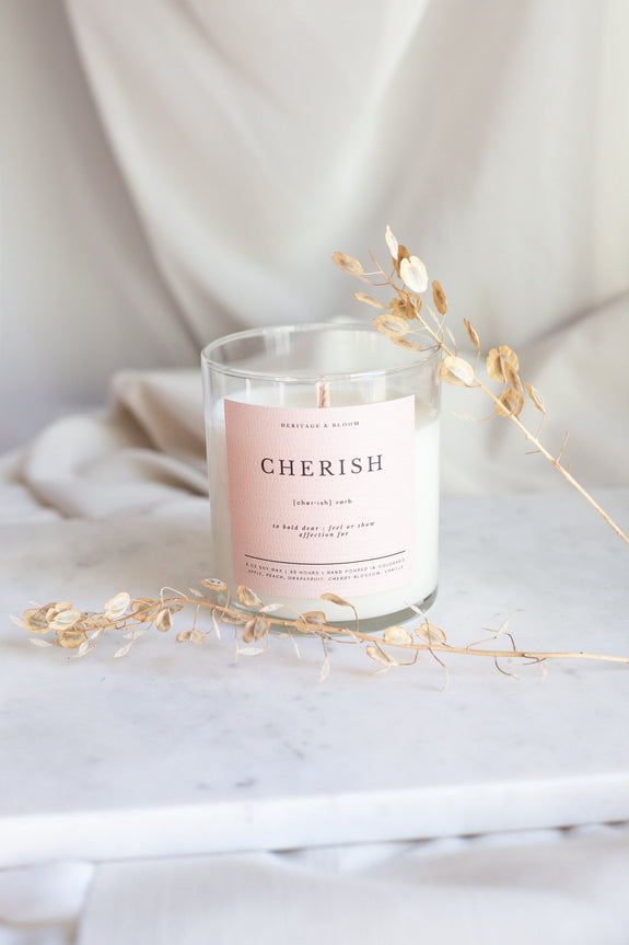 Cherish Candle | 8 oz
