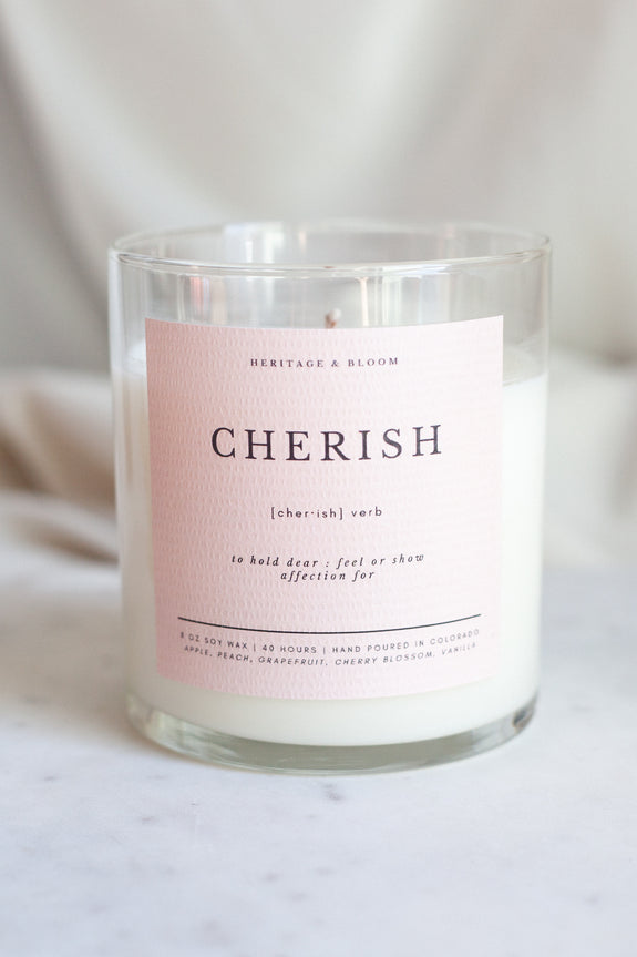 Cherish Candle | 8 oz