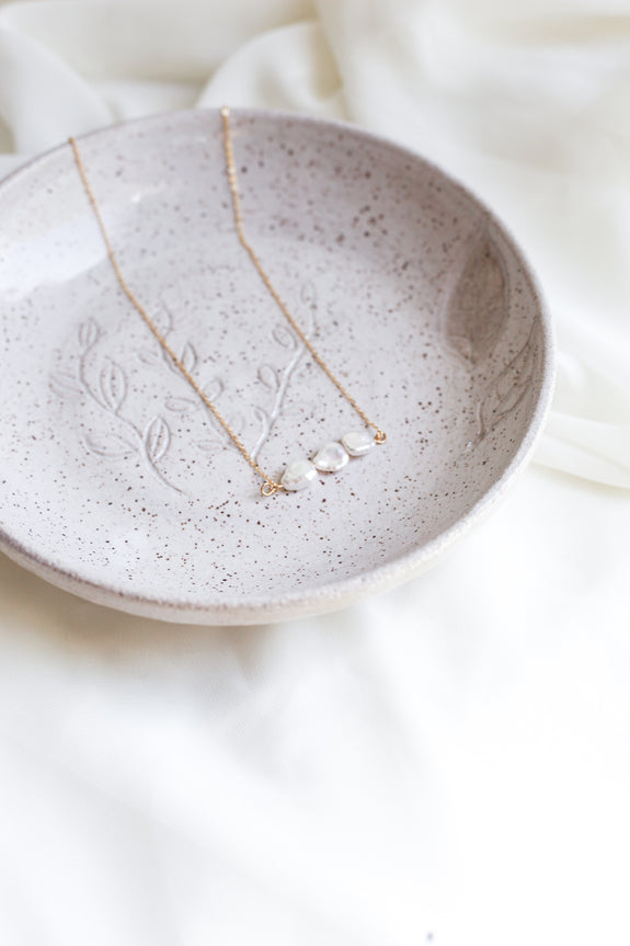 Freshwater Pearl Trio Necklace